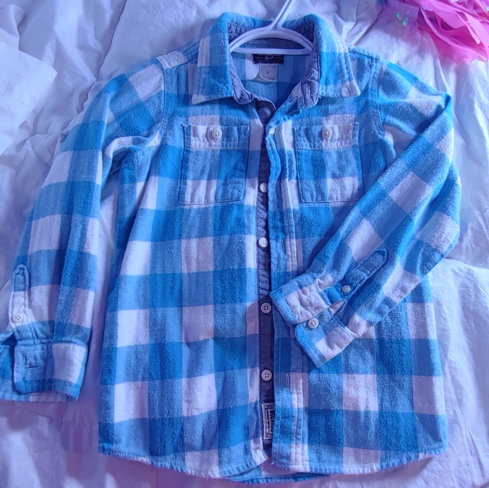 Boys 7 OshKosh button down